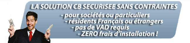 CONCURREO
Rentabilisez facilement votre site web en y installant notre systéme de paiement CB sécurisé !